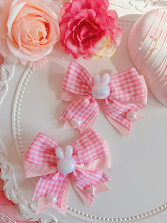 日本手工—可愛兔子髮夾