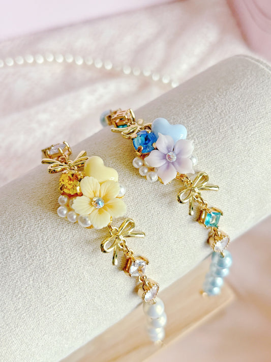 地區限定款樹脂花手鍊