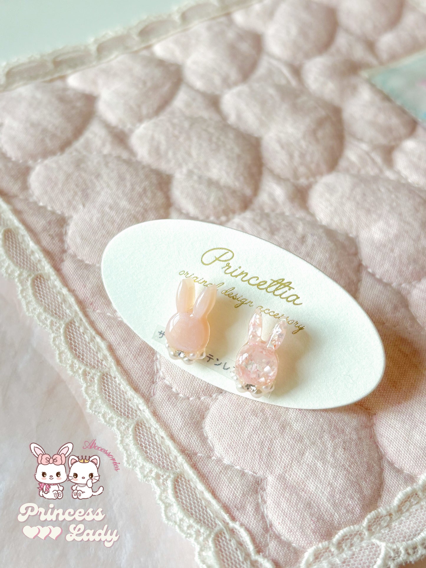 日本手工—可愛動物造型耳環