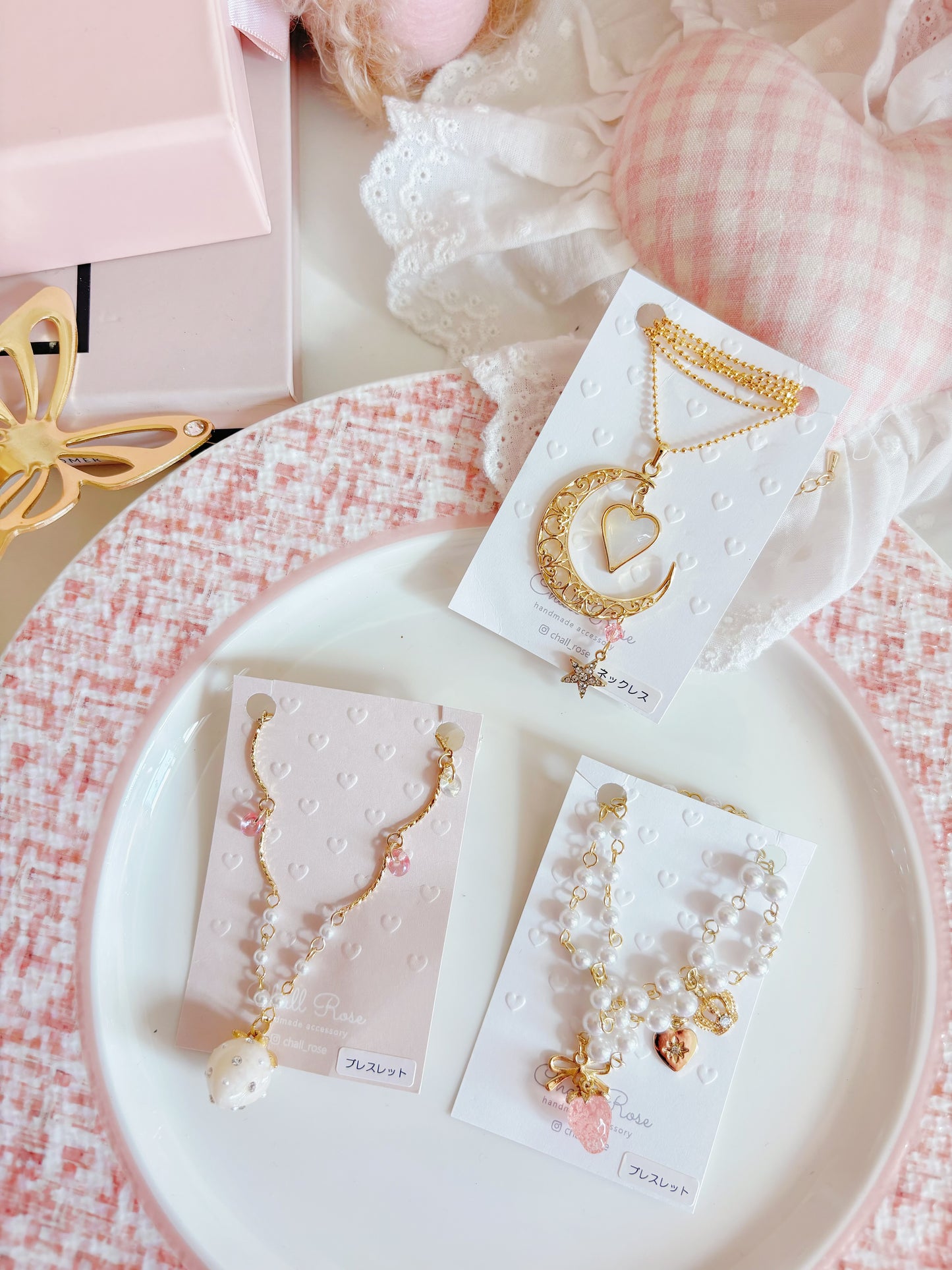 璀璨月亮星光頸鍊