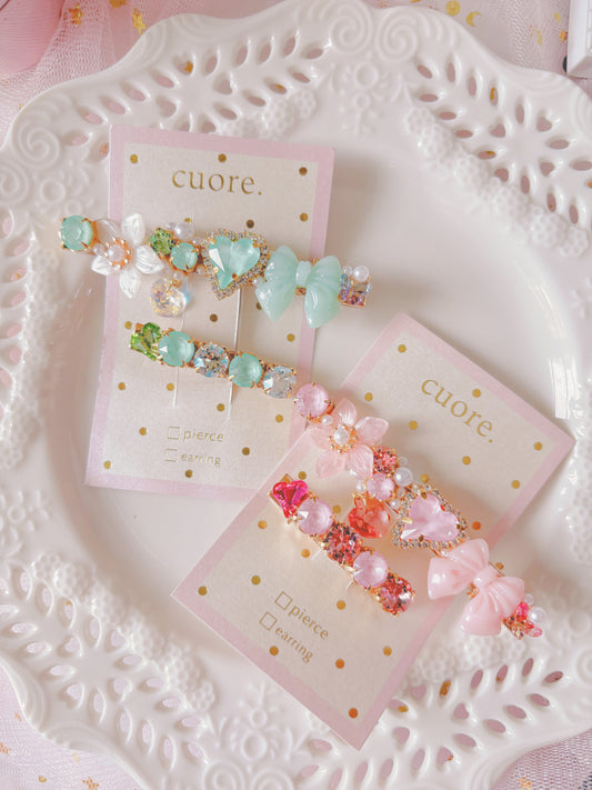 限定版-施華洛水晶髮夾