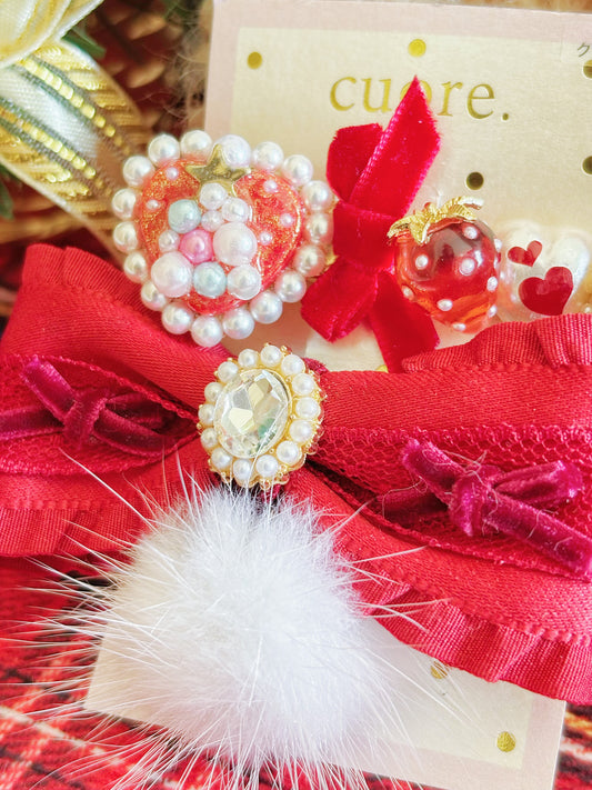 日本手工—限定聖誕樹髮夾