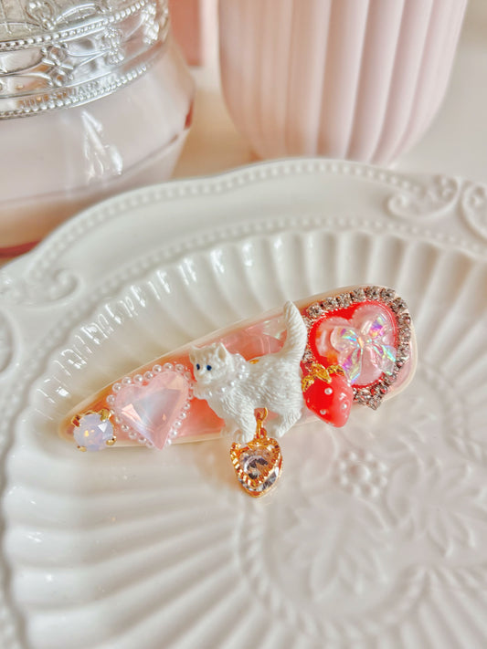 Lily 可愛貓咪髮夾