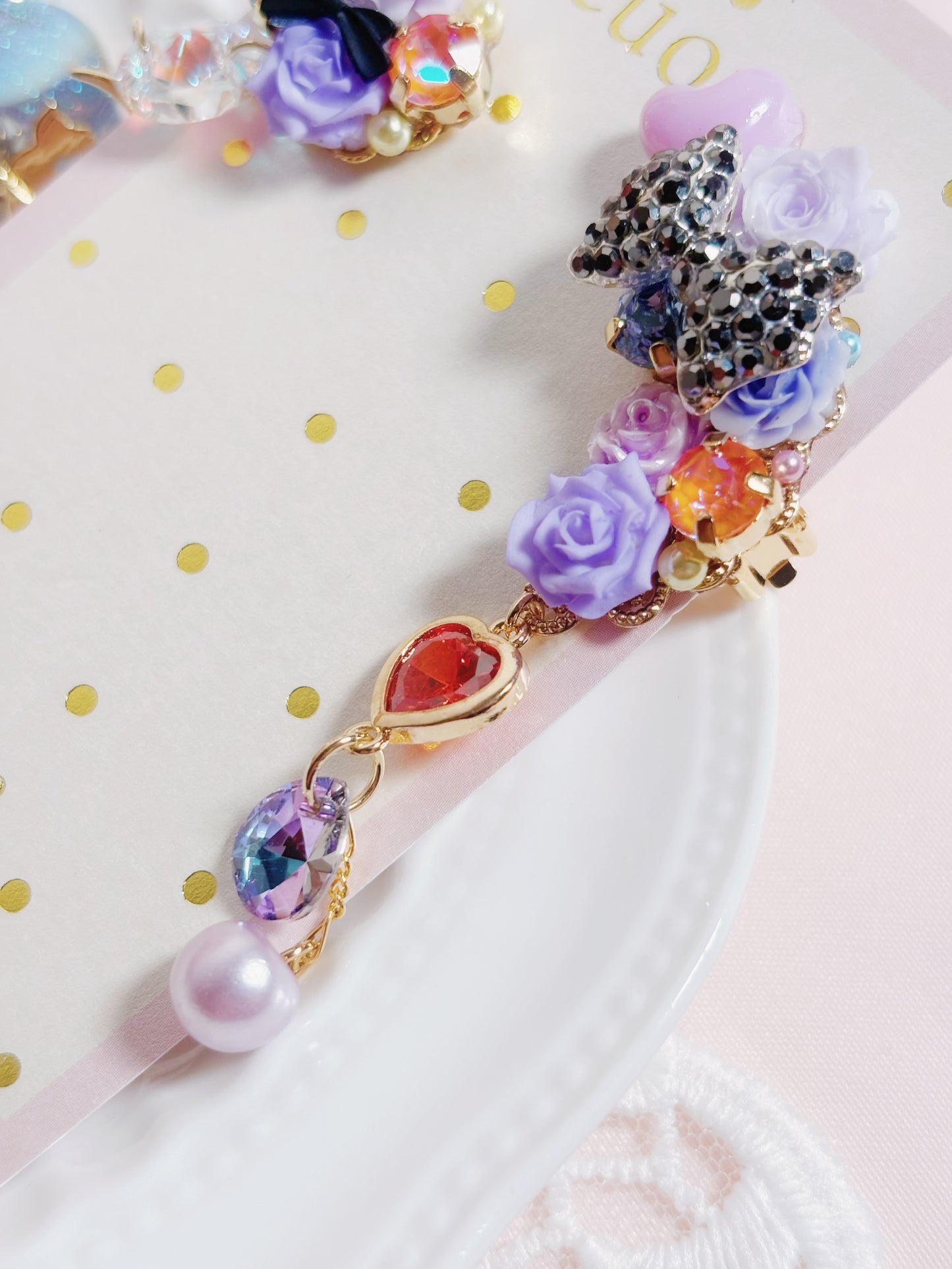 日本手作-萬聖節款式 (耳針+耳骨夾)