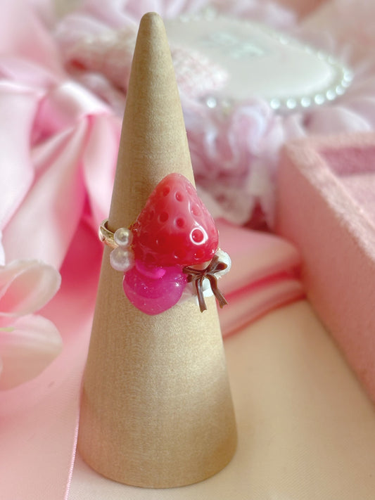 日本手工—Cuore草莓戒指