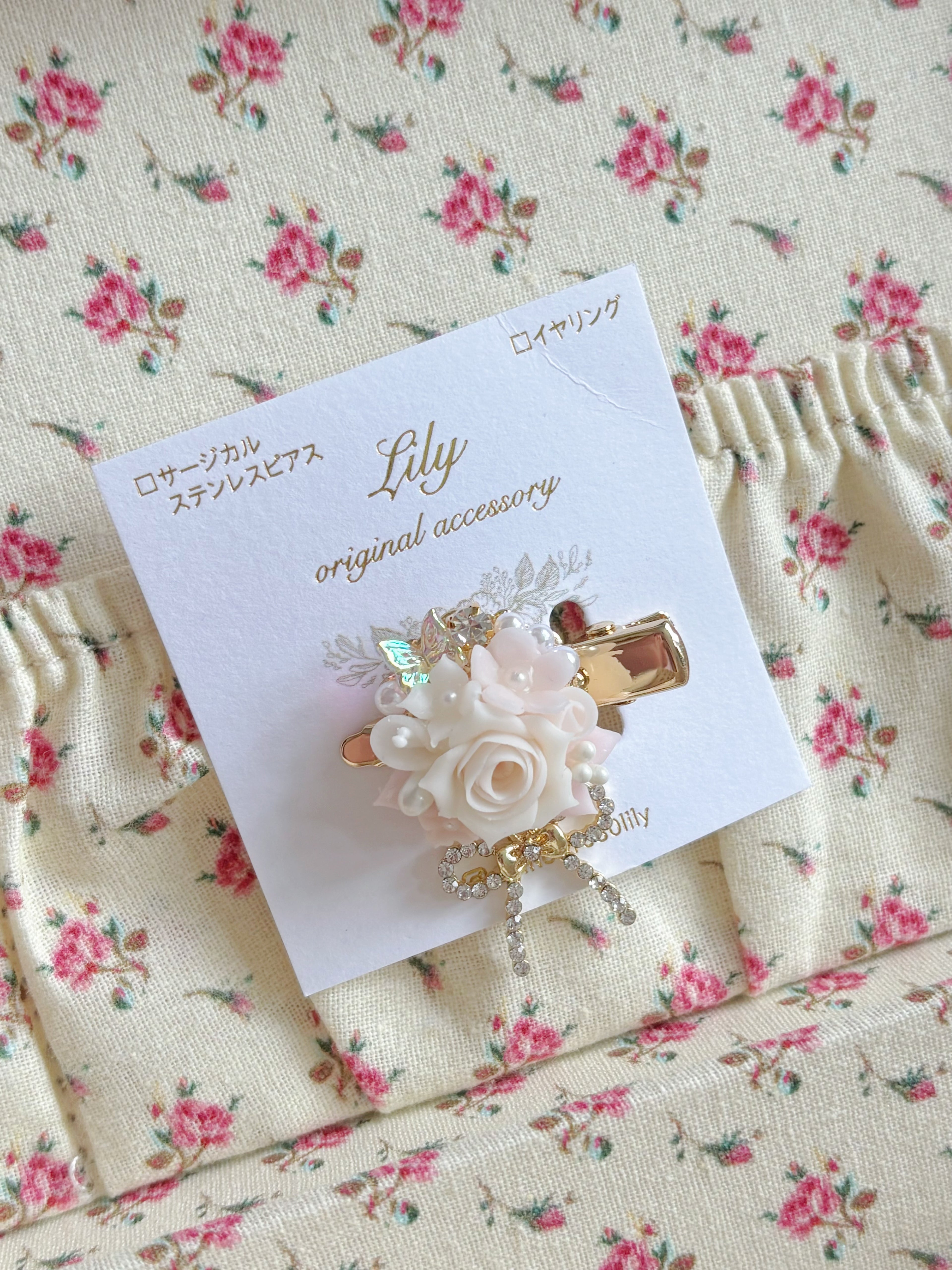 日本手工—Lily獨家款小髮夾