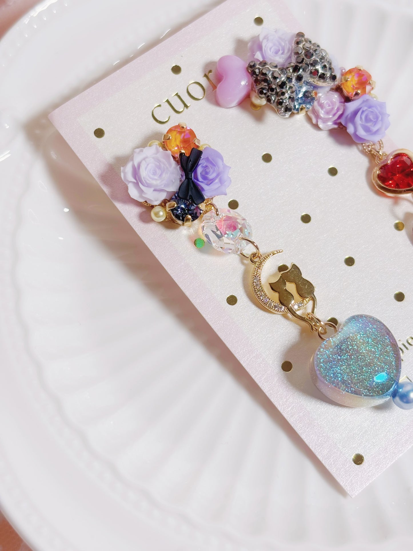 日本手作-萬聖節款式 (耳針+耳骨夾)