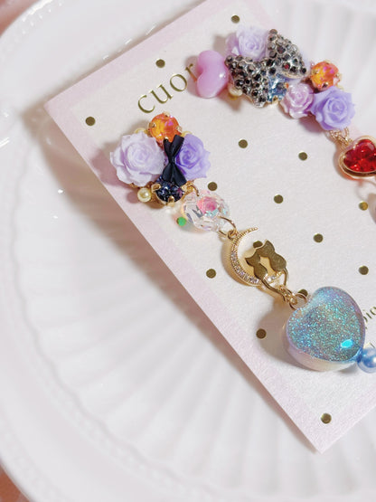 日本手作-萬聖節款式 (耳針+耳骨夾)