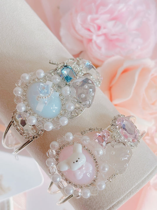 日本手工—藍色寶石手鈪