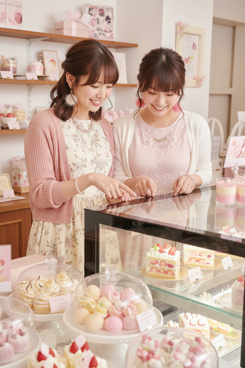 甜點店場景2 - 精緻比例