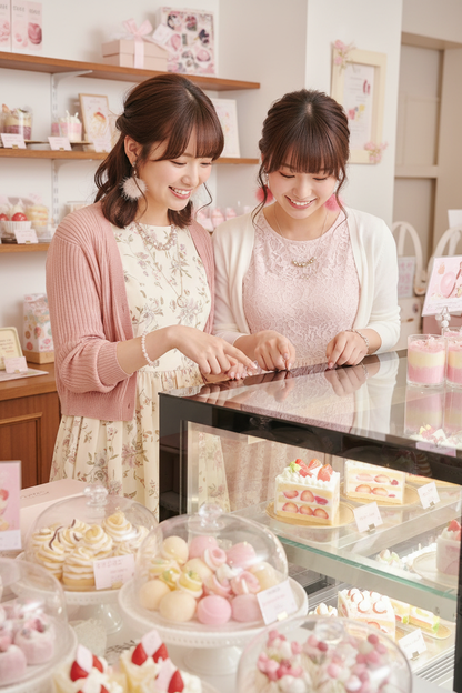 甜點店場景2 - 精緻比例