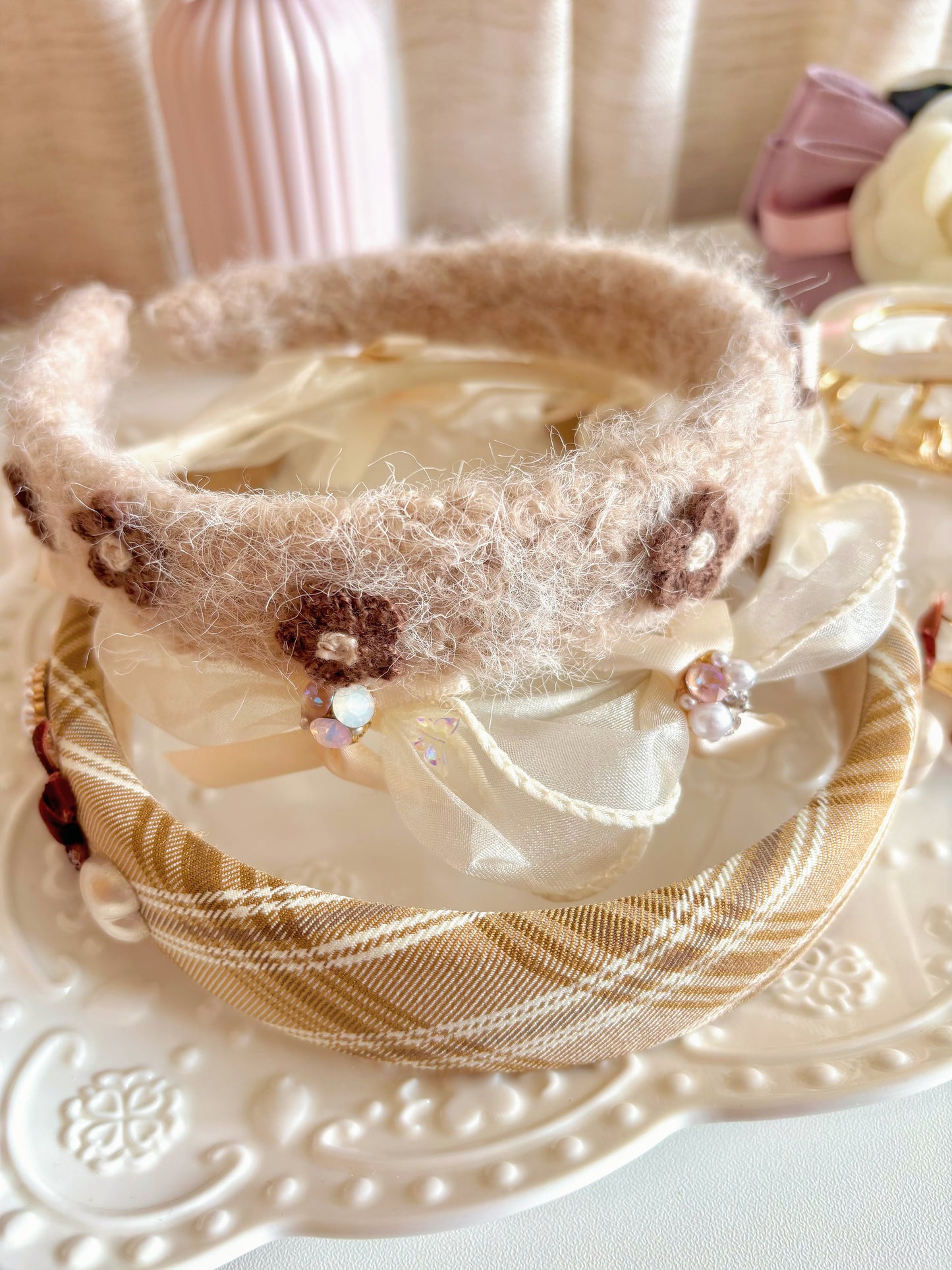 手工冬日頭箍-多款