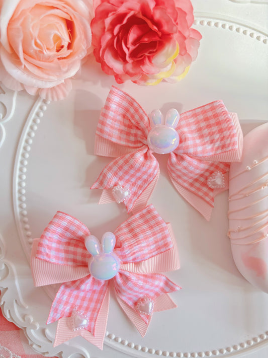 日本手工—可愛兔子髮夾