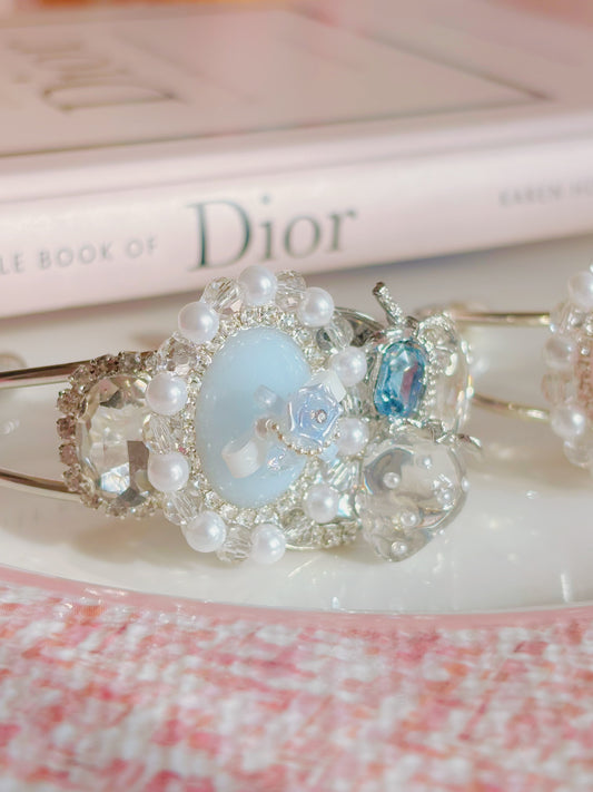 日本手工—藍色寶石手鈪