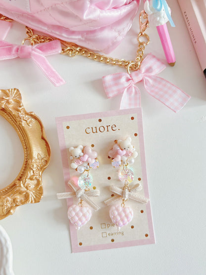 日本手工—Baby小熊可愛耳環