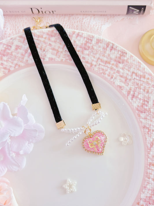 超人氣Item—手繪心心短項鍊