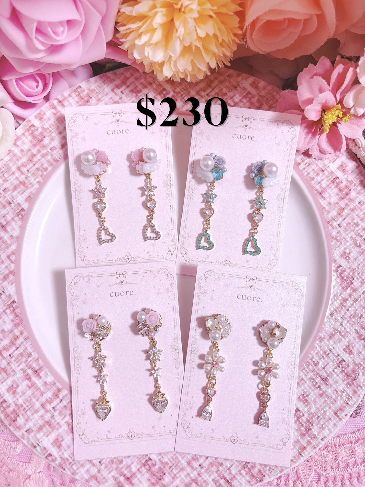 Princess Garden系列耳環—D