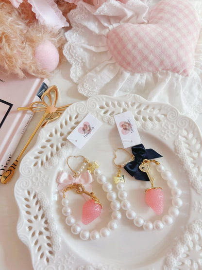 可愛公主大人草莓手鏈