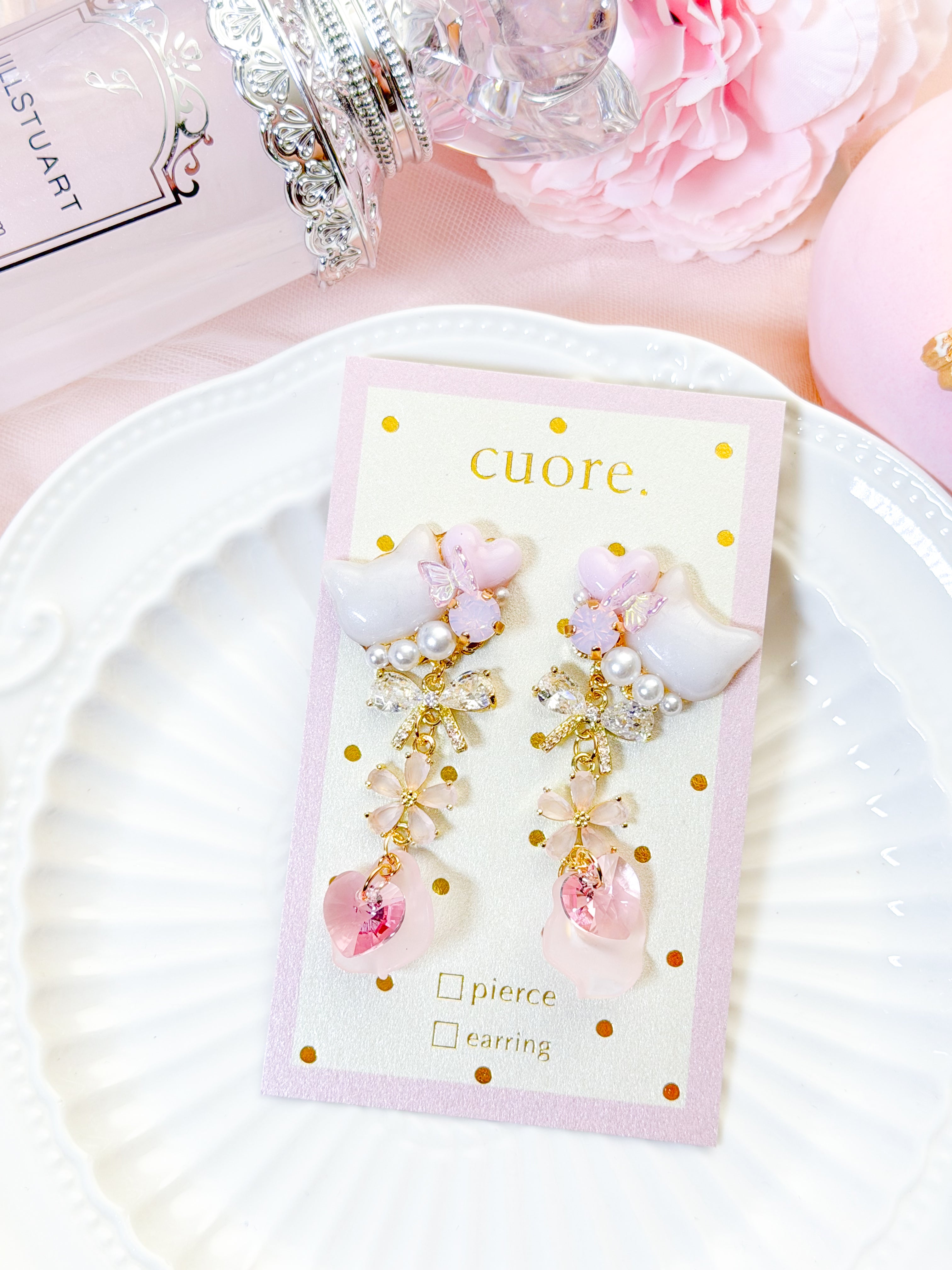Cuore 獨家｜ Meow 花瓣耳環