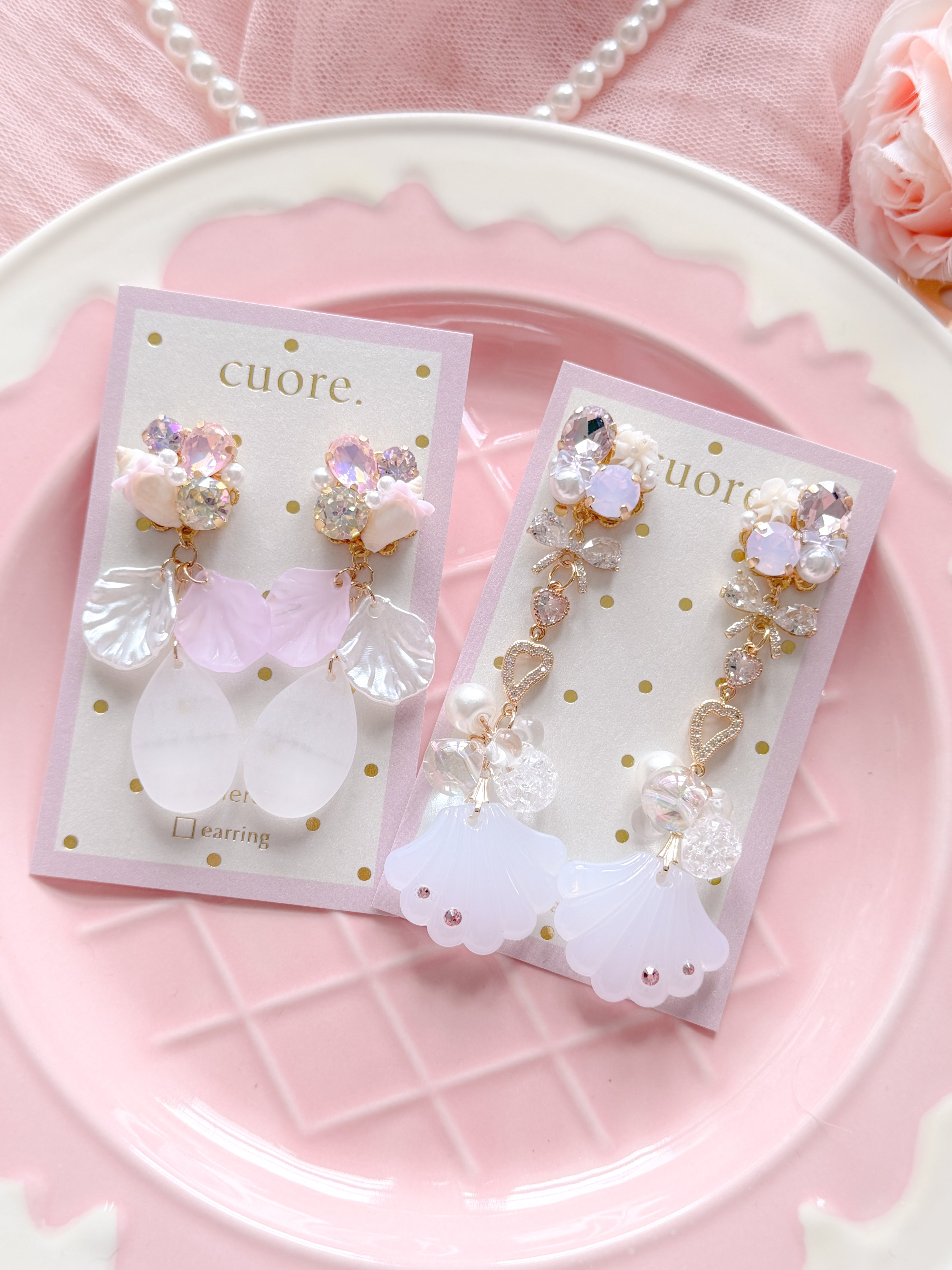 Cuore獨家 | 海洋仙子貝殼耳環