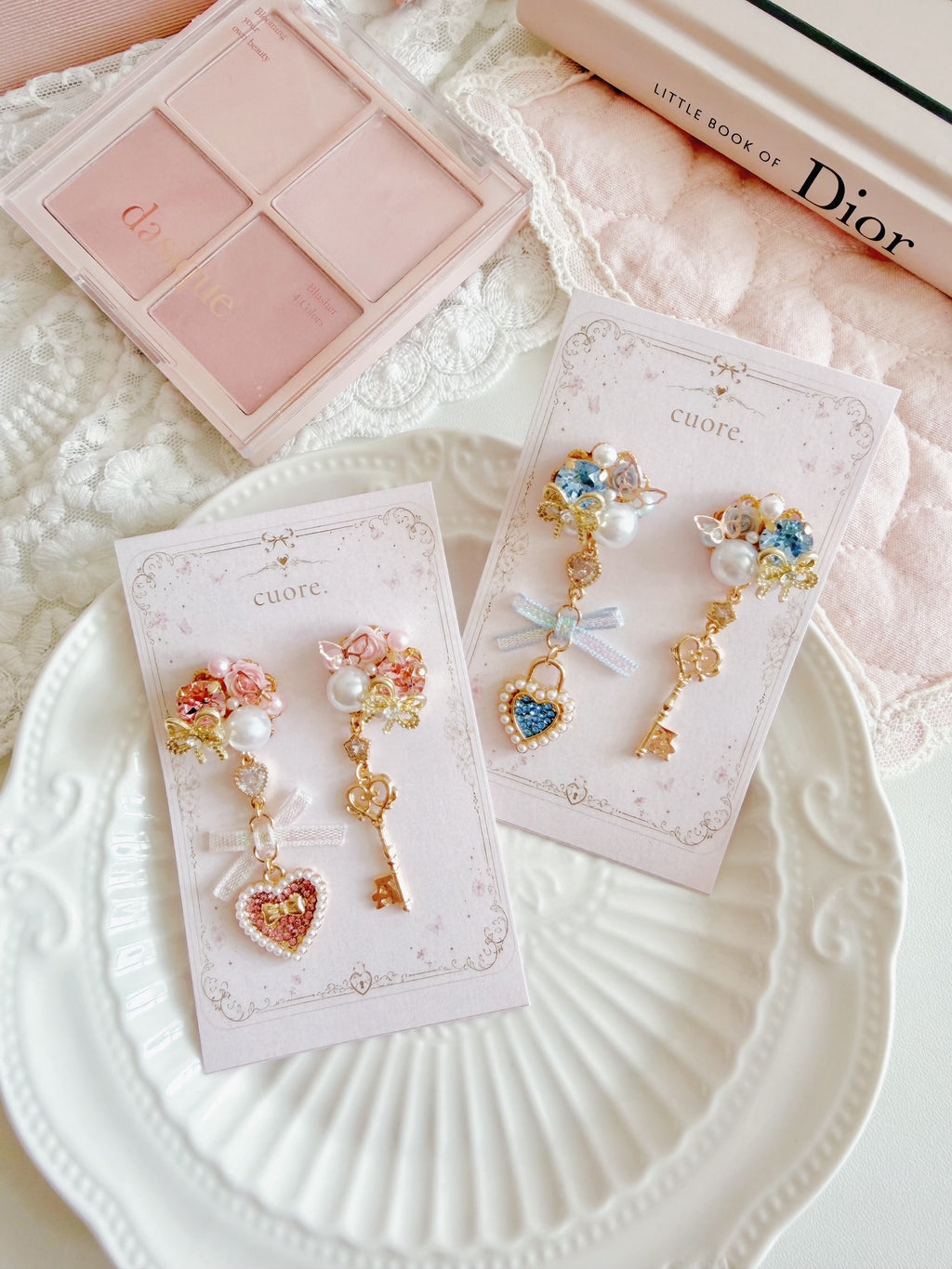 Cuore | 少女的命運之鑰耳環