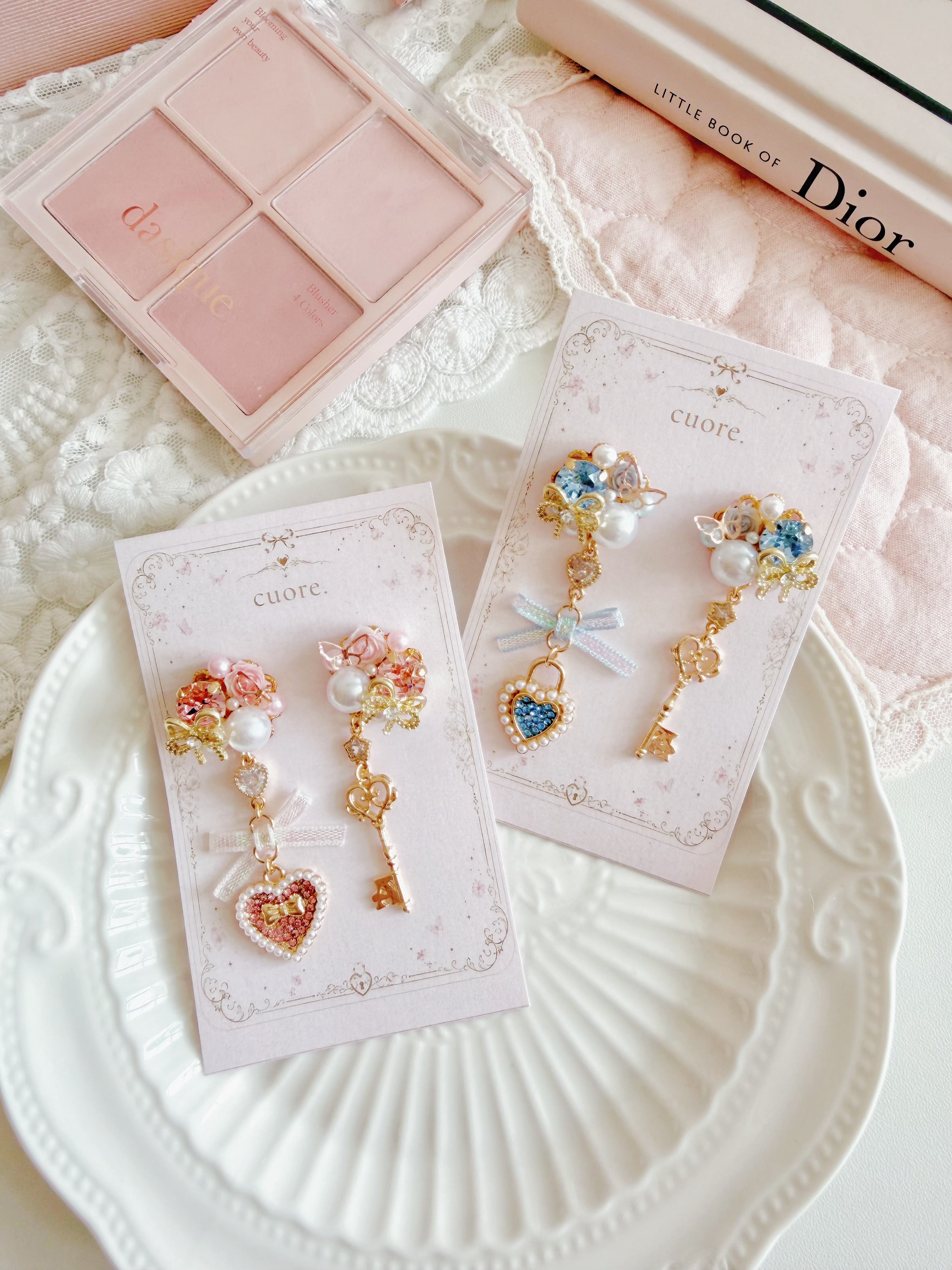 Cuore | 少女的命運之鑰耳環