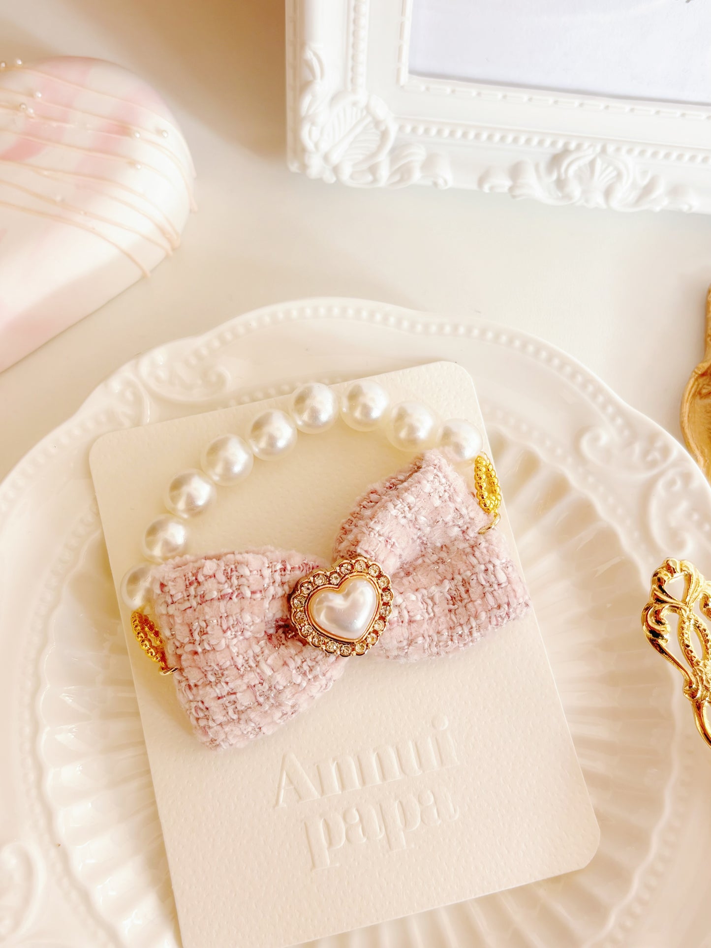 日本手工—千金風蝴蝶結手鏈