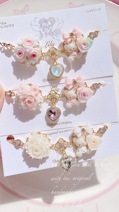 日本手工-Lily人氣可愛小熊手鏈