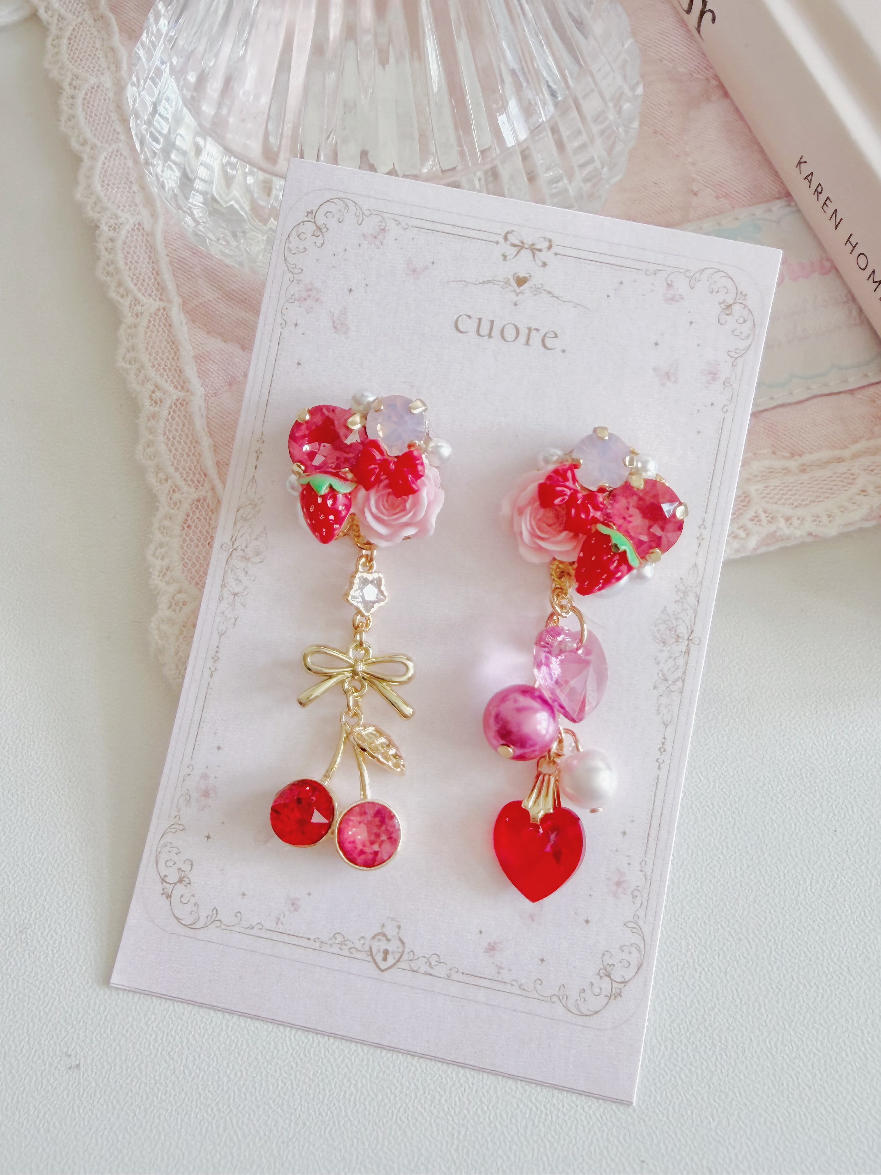 Cuore | 真夏の果樹園耳環