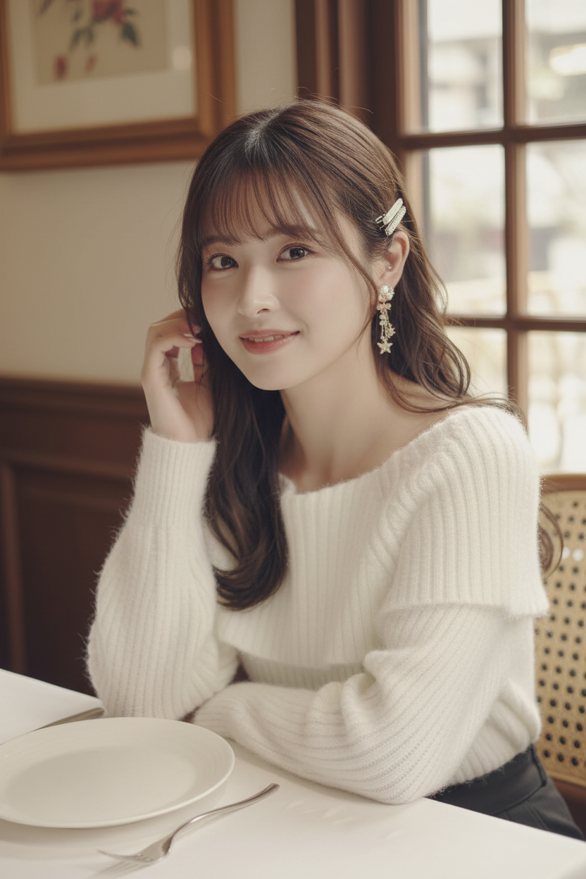 法式餐廳 - 撩髮展示