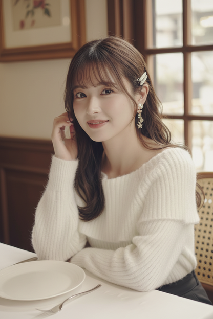 法式餐廳 - 撩髮展示