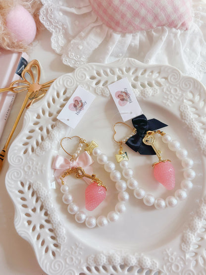 可愛公主大人草莓手鏈