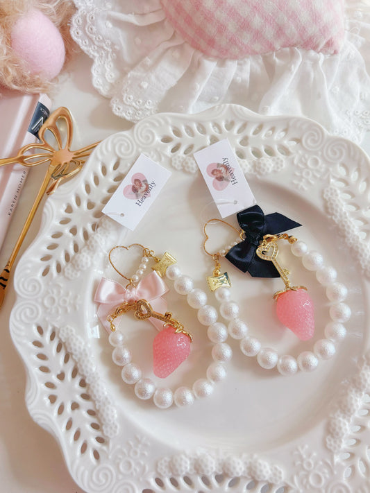 可愛公主大人草莓手鏈