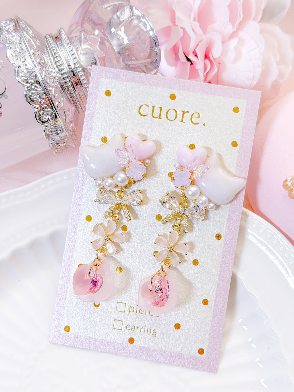 Cuore 獨家｜ Meow 花瓣耳環