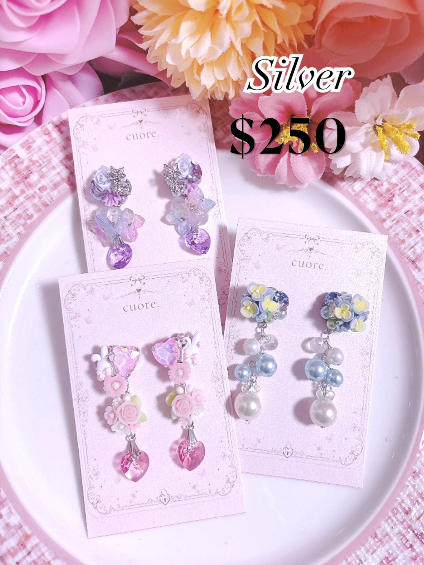 Princess Garden系列耳環—B