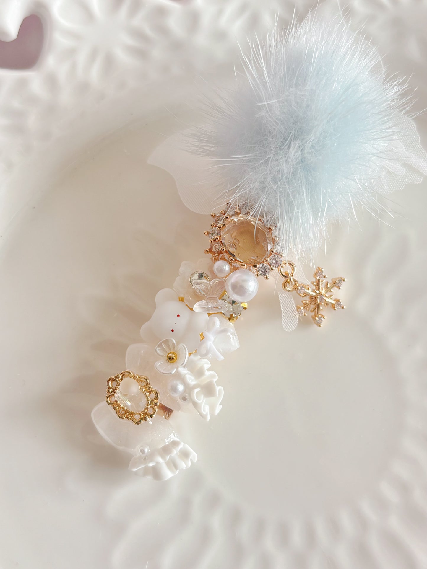 日本手工製—罕有手工可愛髮夾