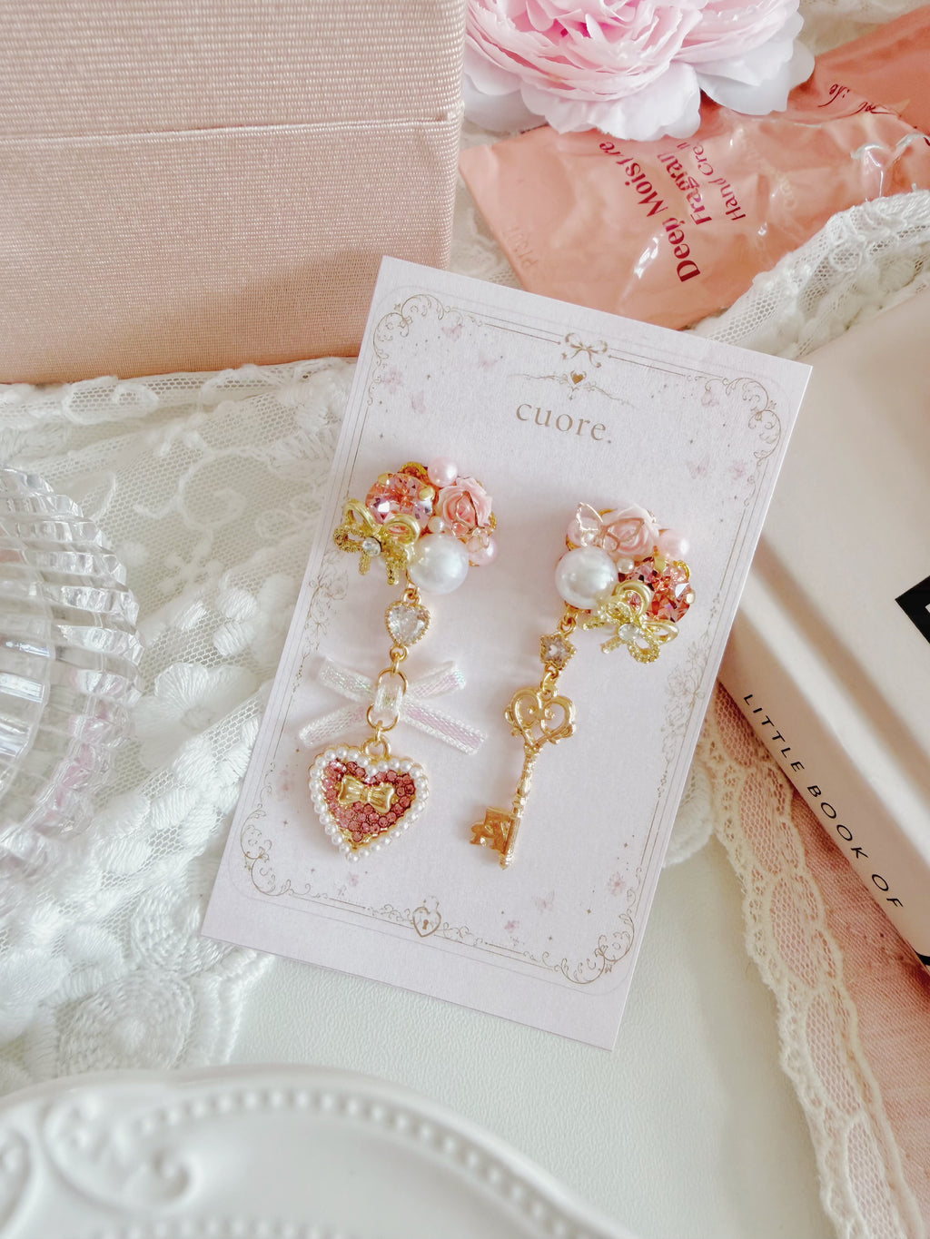 Cuore | 少女的命運之鑰耳環