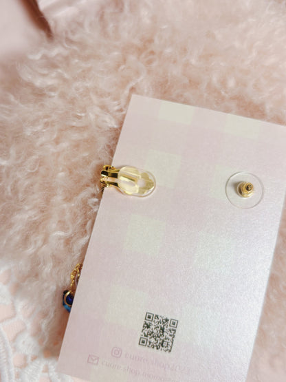 日本手作-萬聖節款式 (耳針+耳骨夾)