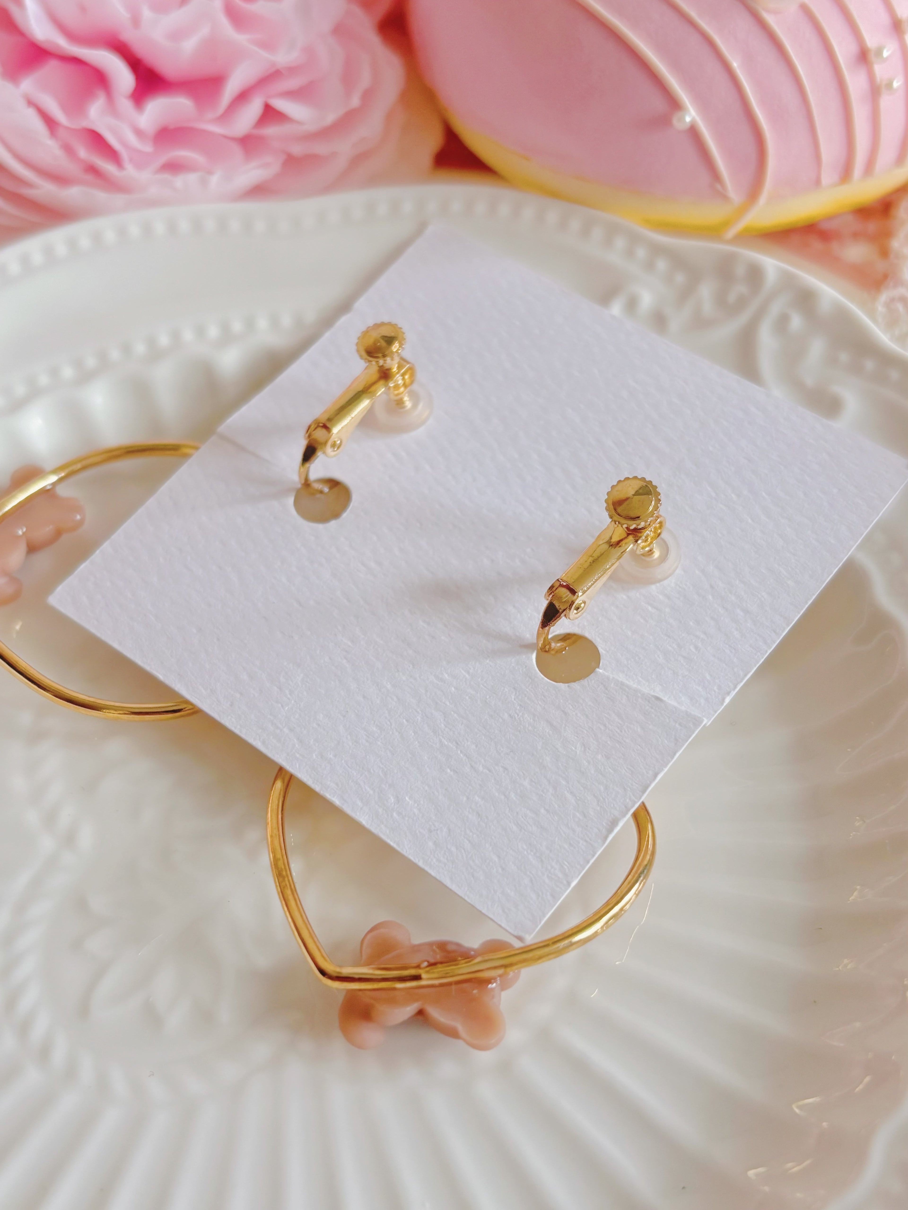 日本手工—日式復古小熊耳夾