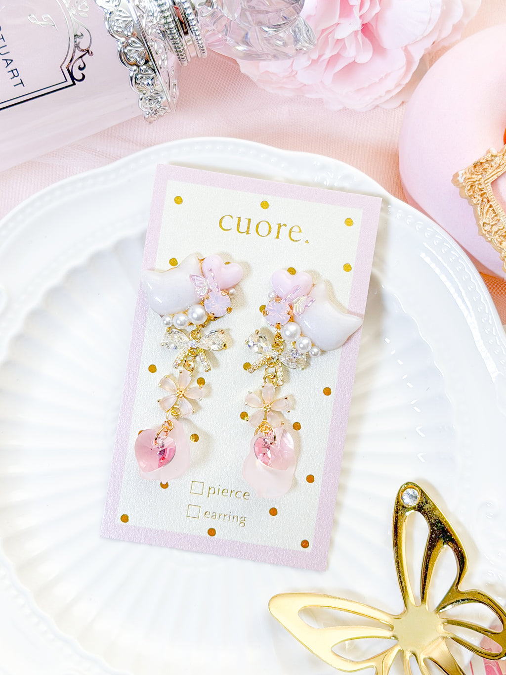 Cuore 獨家｜ Meow 花瓣耳環