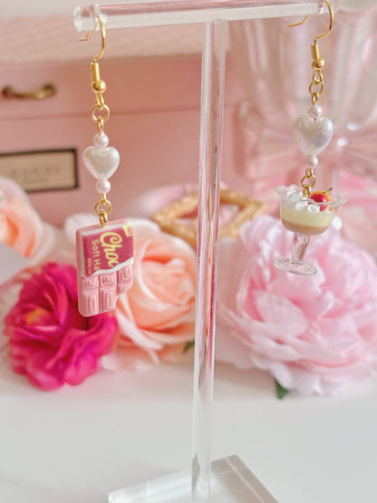日本手工-甜品造型耳環