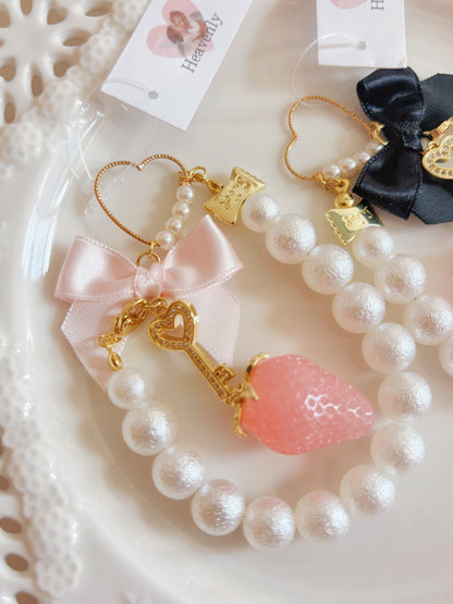 可愛公主大人草莓手鏈