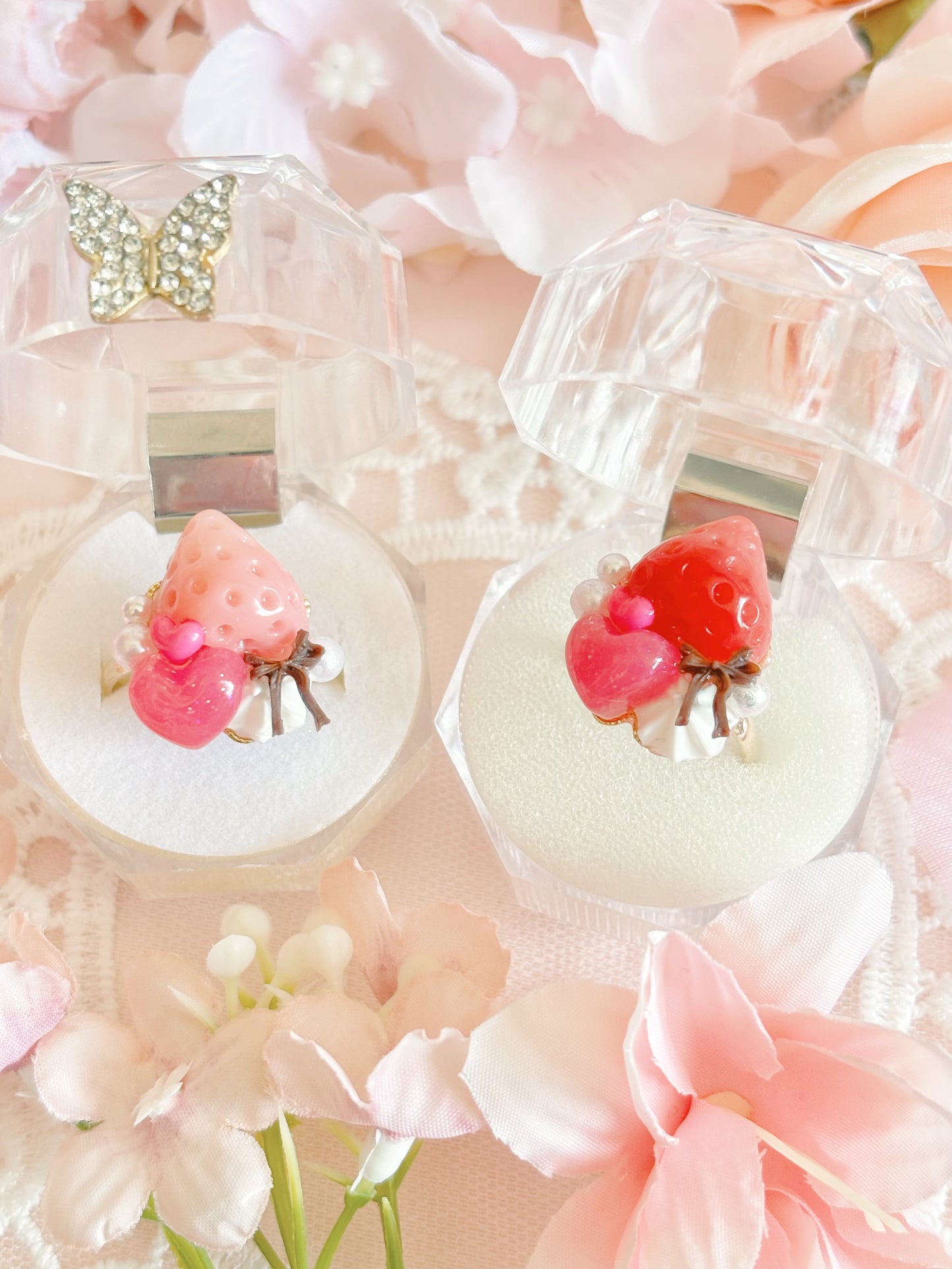 日本手工—Cuore草莓戒指