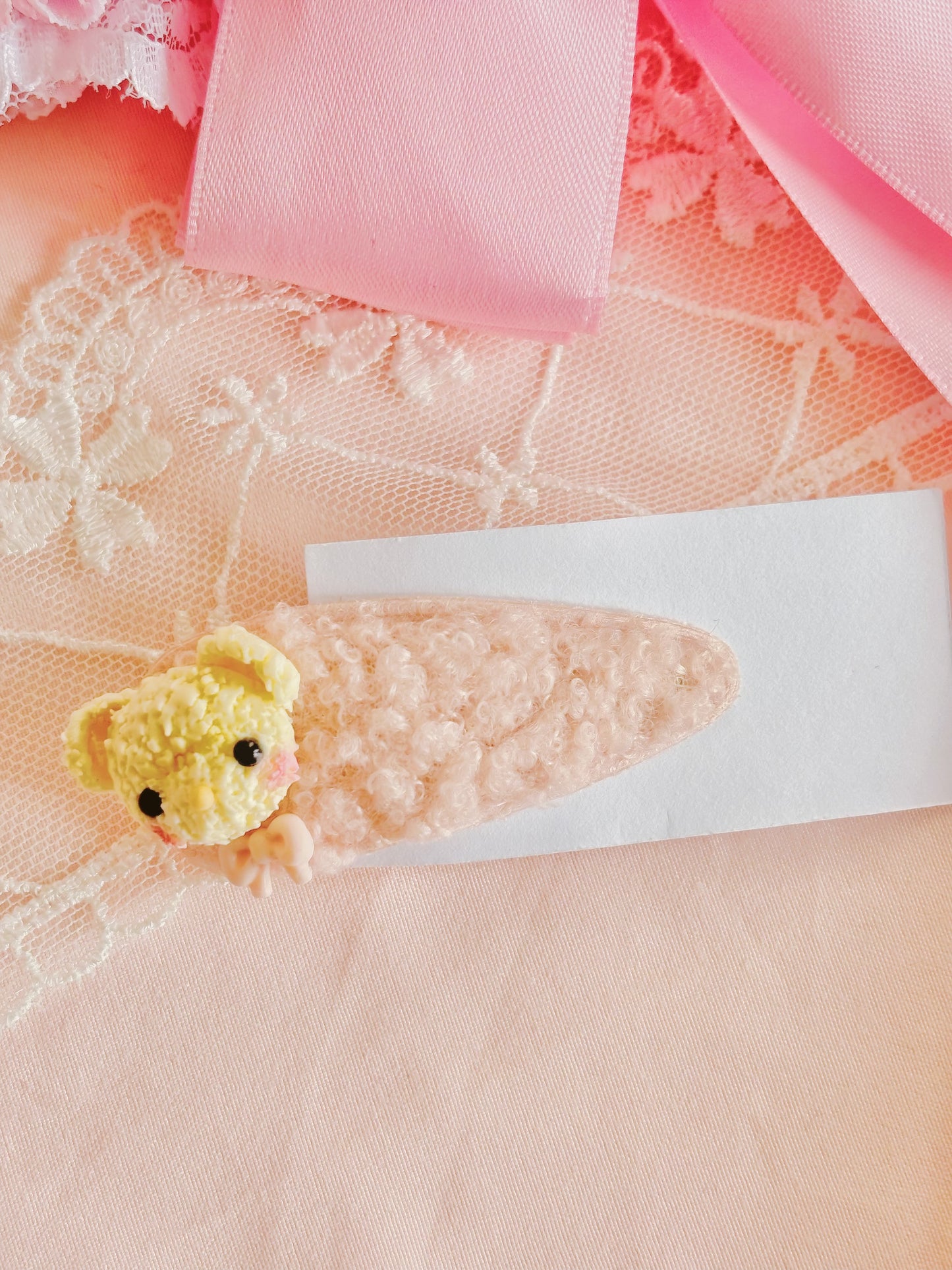 日本手工—小熊髮夾