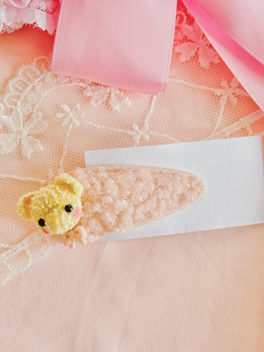 日本手工—小熊髮夾