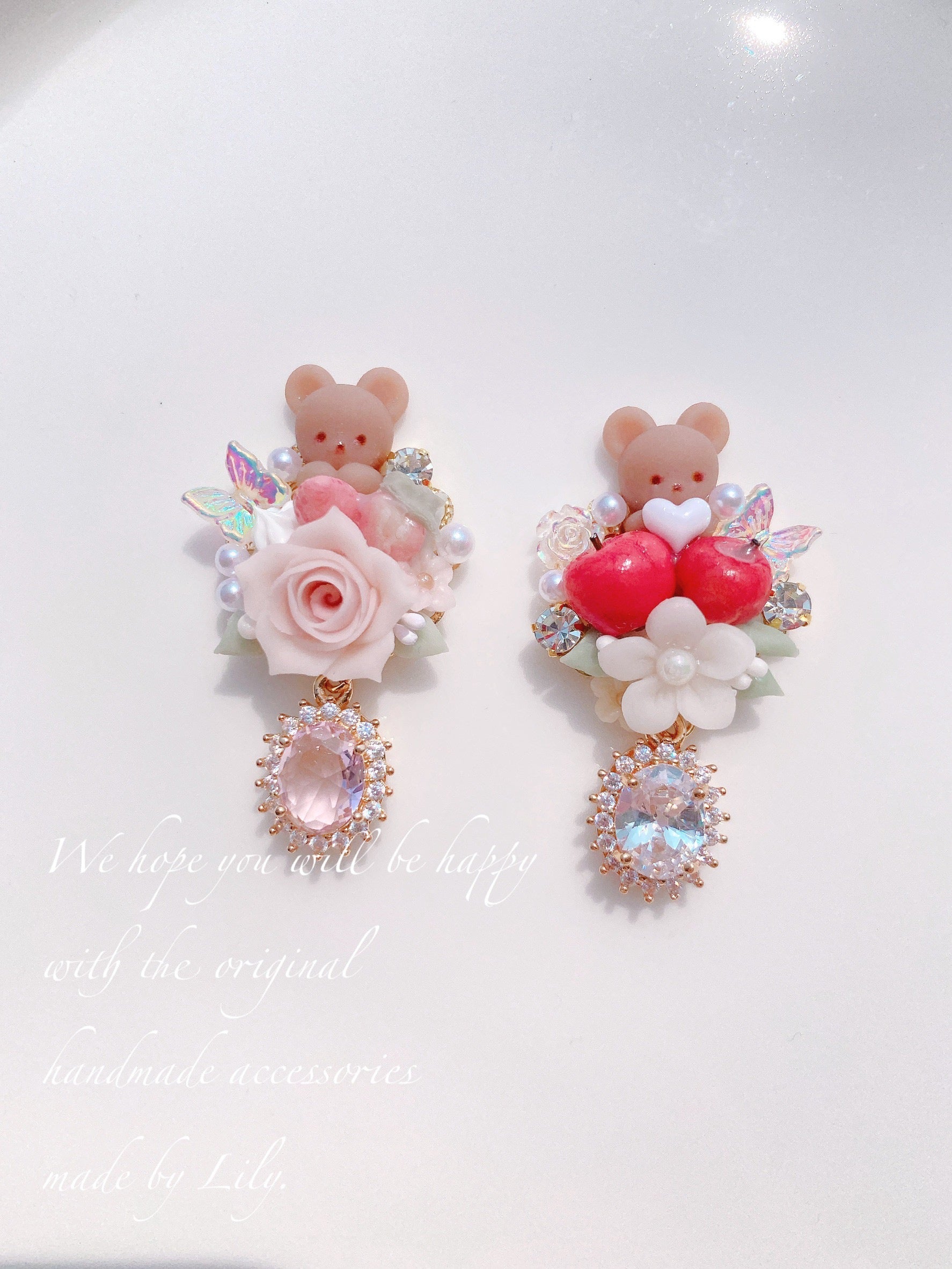 日本手工 | LILY小熊可愛造型戒指