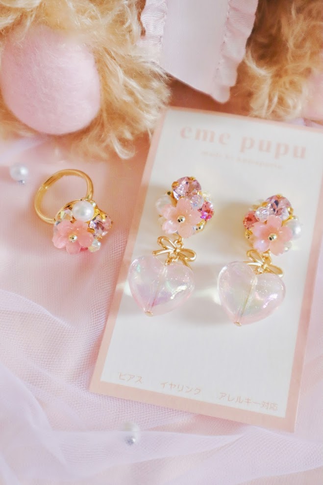 日本手工 |EMEPUPU 華麗風耳環