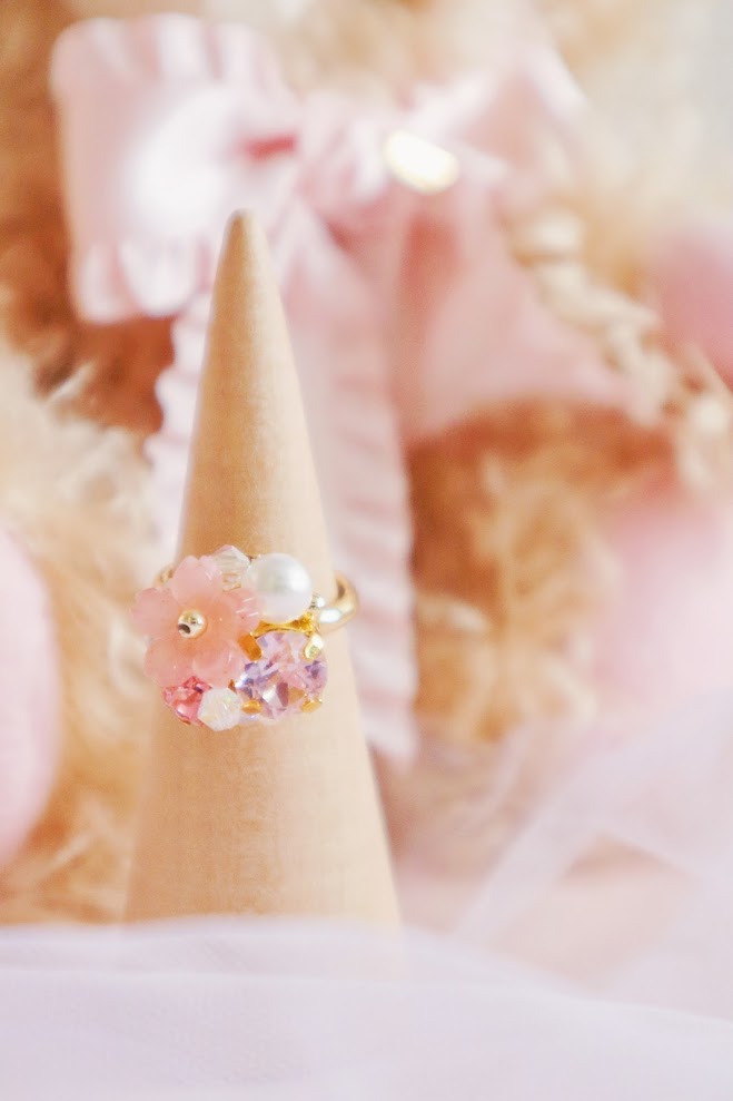 日本手工 | EME PUPU 奢華小公主戒指