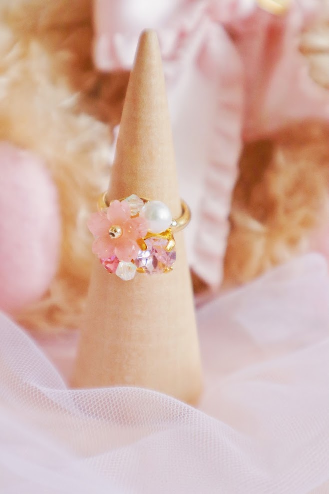 日本手工 | EME PUPU 奢華小公主戒指