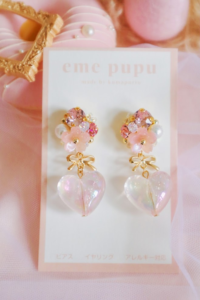 日本手工 |EMEPUPU 華麗風耳環